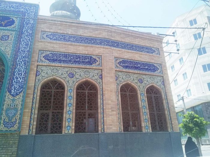 طراحی نمای مسجد امیرالمونین (ع) نسیم شهر