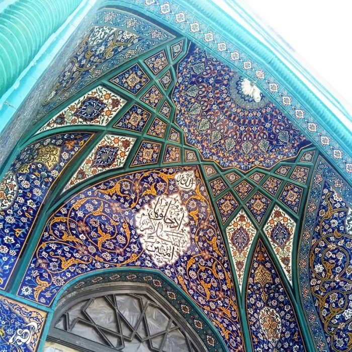 طراحی نمای مسجد امیرالمونین (ع) نسیم شهر